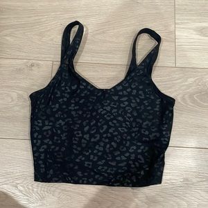 Black Leopard Sports Bra